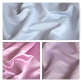 Duchess Bridal Matt satin Dress Fabric 100% Polyester 58" Wide M265